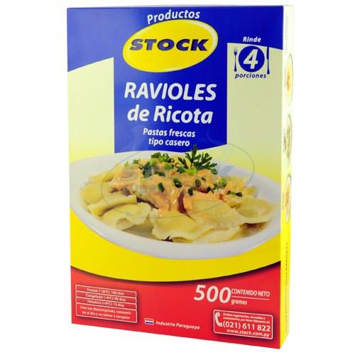 Foto RAVIOLES STOCK X 500 GR RICOT de