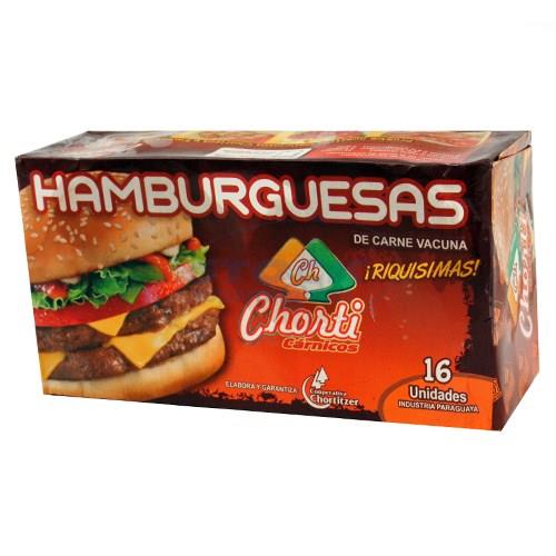 Foto HAMBURGUESA CHORTI DE CARNE X 16UN de