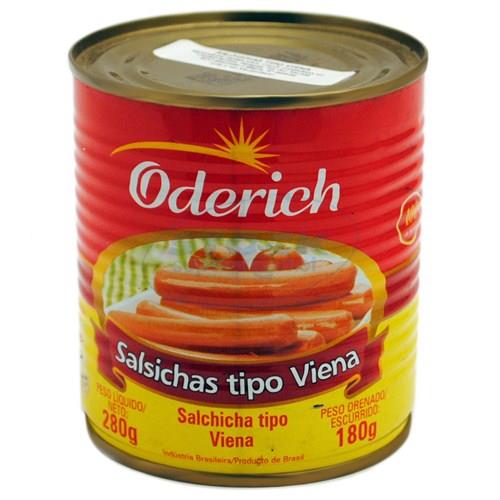 Foto SALCHICHAS ODERICH LATA 180 GR de