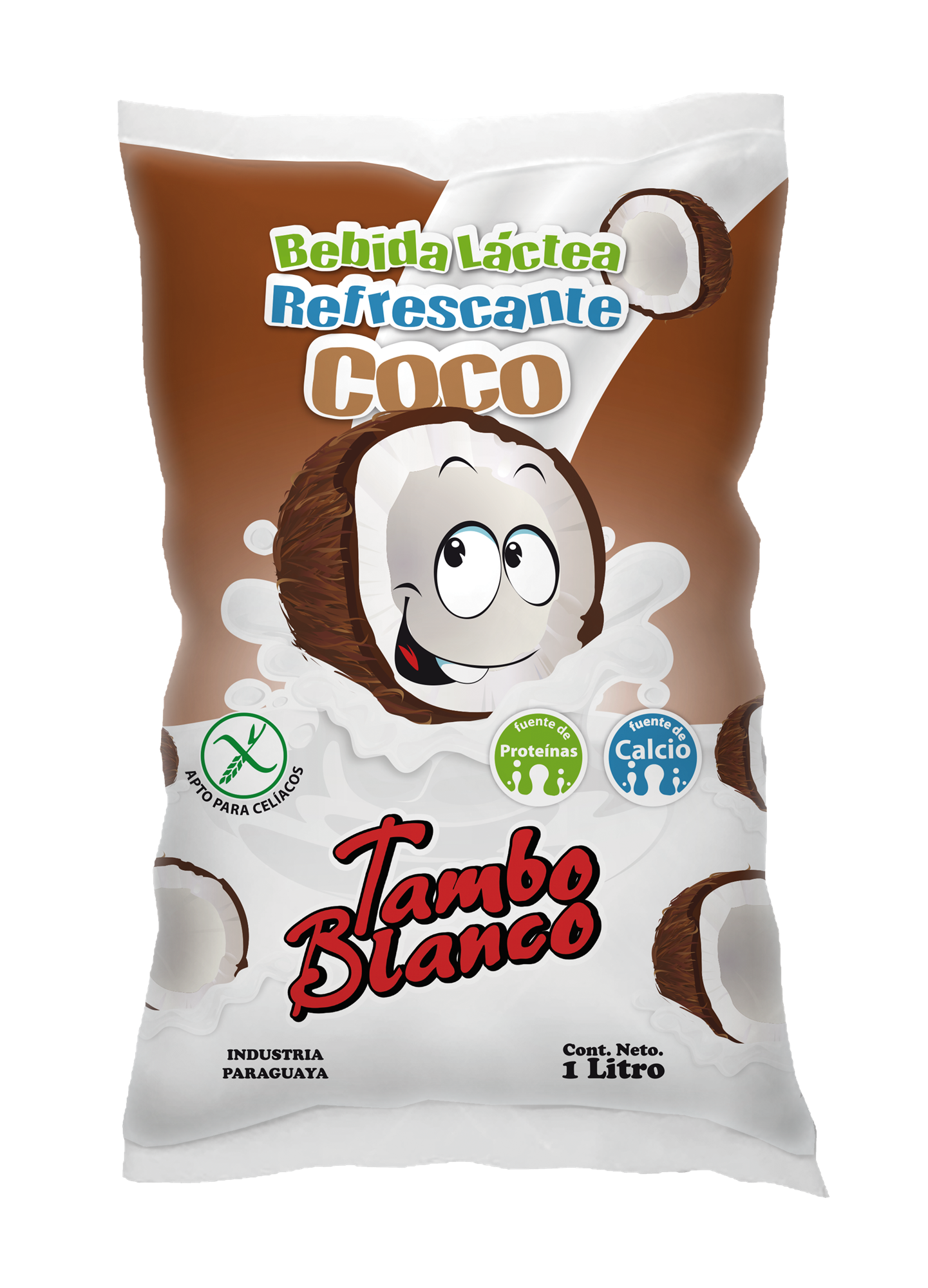 BEBIDA LACTEA SABORIZADA COCO 1LT TAMBO BLANCO SACH