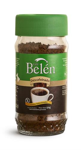 Foto CAFE INSTANTANEO DESCAFEINADO BELEN 50gr de