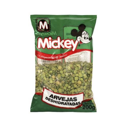 Foto ARVEJAS DESHIDRATADAS MICKEY 200GR de