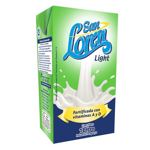 Foto LECHE DESCREMADA LIGHT SAN LOREN 1LT de