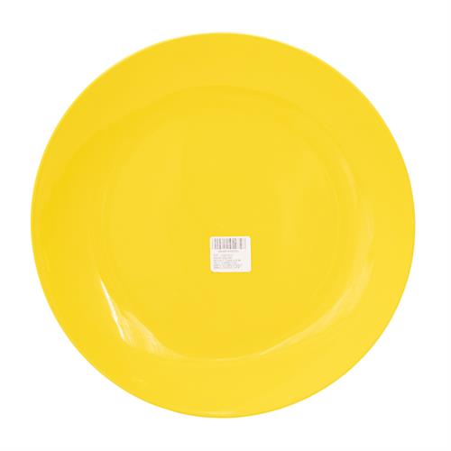Foto PLATO DE PORCELANA COLOR AMARILLO de