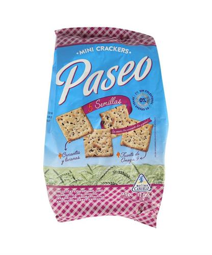 Foto GALLETITAS PASEO 5 SEMILLAS 300GR BSA de