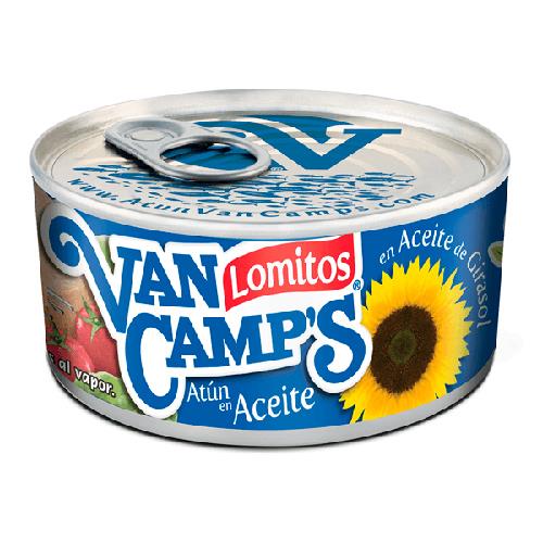 Foto ATUN EN ACEITE DE GIRASOL VAN CAMPS LOMITOS 160GR de