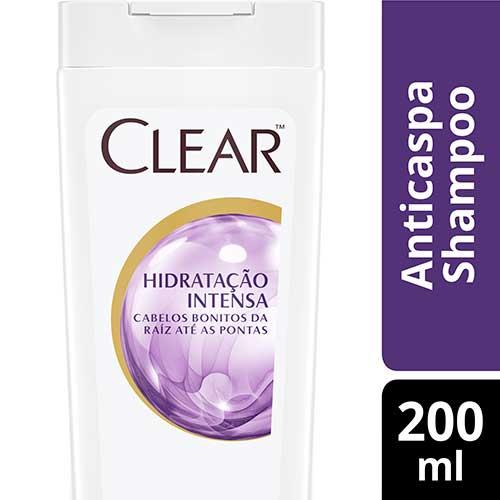 Foto SHAMPOO ANTICASPA HIDRATACION INTENSA CLEAR 200ML de