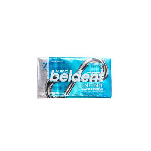 Foto CHICLE SAB SPEARMINT BELDENT INFINIT 7UN de