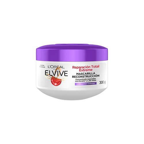 Foto MÁSCARA DE TRATAMIENTO ELVIVE REPARACIÓ TOTAL 5 + EXTREMA L'ORÉAL 300GR de