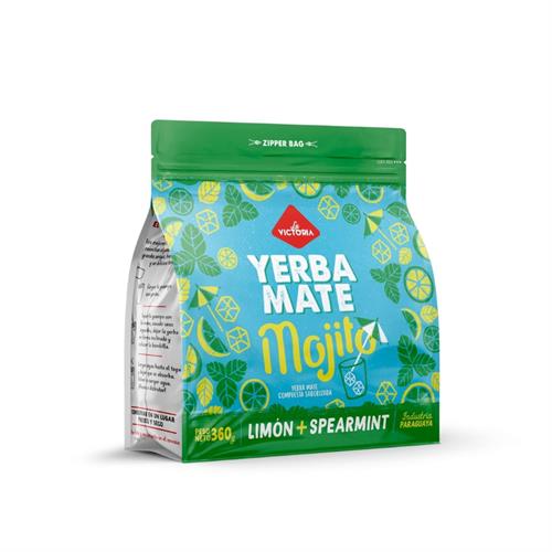 Foto YERBA MATE COMPUESTA SABOR MOJITO LA VICTORIA 360GR de