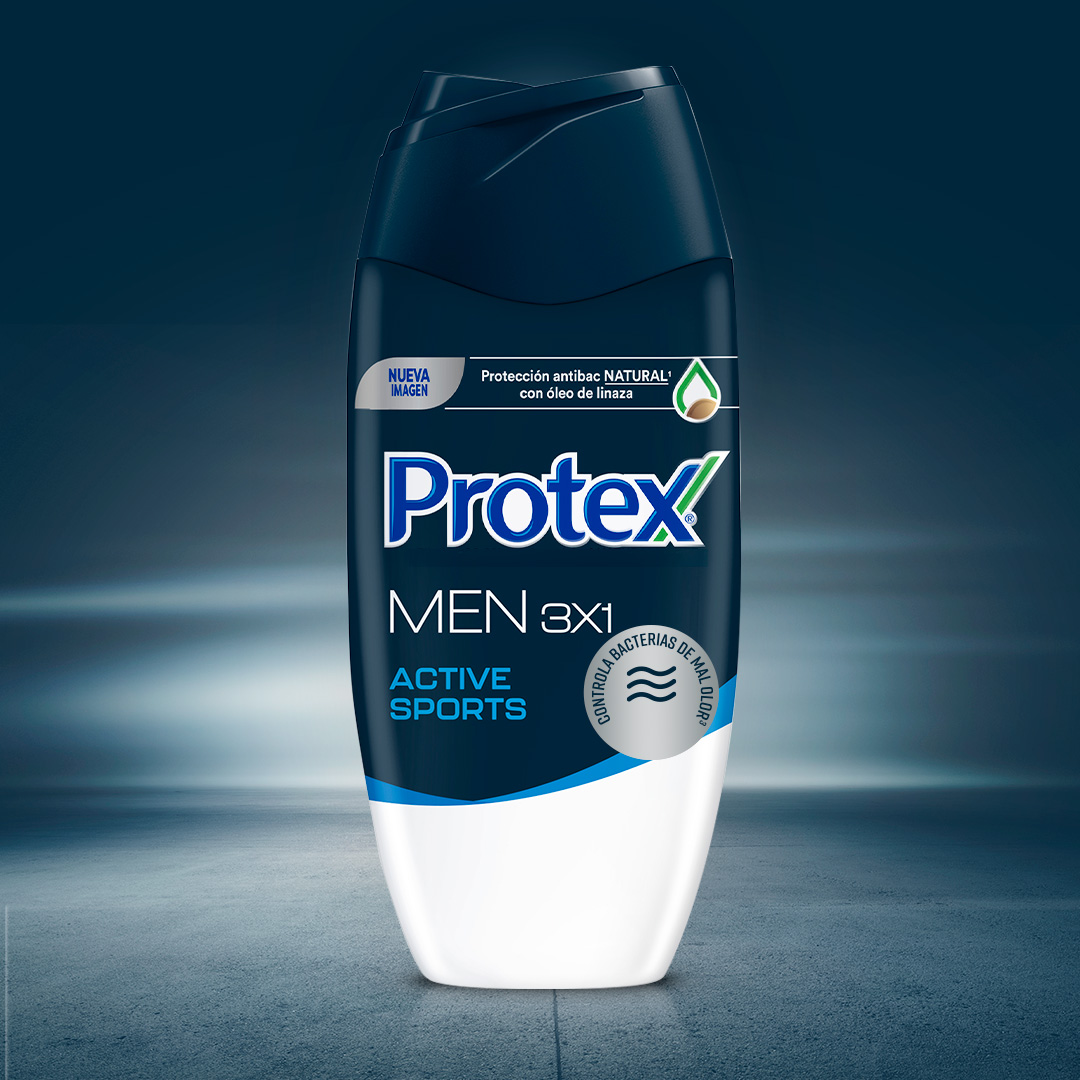 JABON LIQUIDO MEN SPORTS PROTEX 250ML