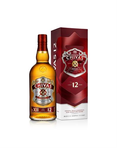 Foto WHISKY 12 AÑOS CHIVAS REGAL 1LT de
