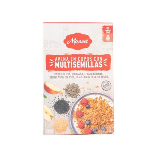 Foto MAZZEI AVENA EN COPOS MULTISEMILLAS 600 GR de