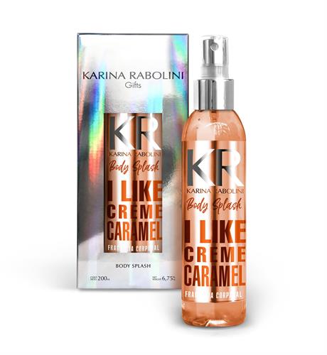 Foto BODY SPLASH KARINA RABOLINI CREME CARMEL FRASCO 200ML de