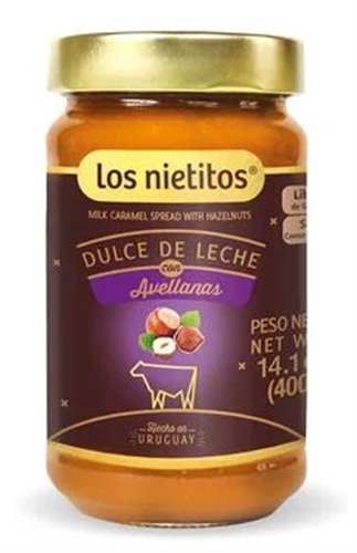 Foto LOS NIETITOS DULCE DE LECHE CON AVELLANAS 400 GR de