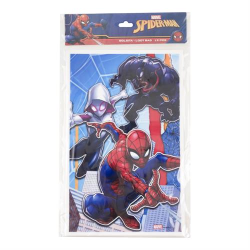 Foto MARVEL SPIDER-MAN BOLSITA DE CUMPLEA?OS 12 UNIDADES de