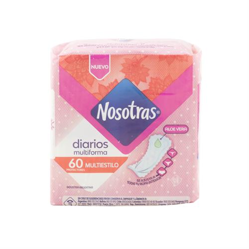 Foto PROTECTORES DIARIOS NOSOTRAS 60UN de
