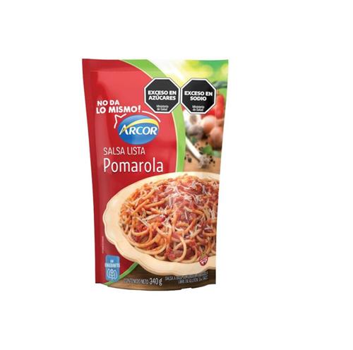Foto ARCOR SALSA LISTA POMAROLA 340 GR de