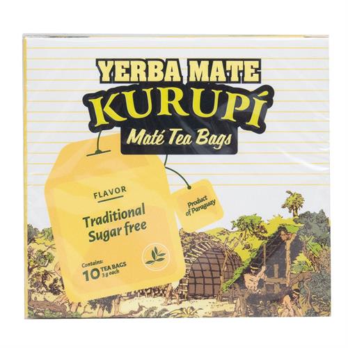 Foto MATE COCIDO TRADIC KURUPI S/AZUCAR 10UN CJA de
