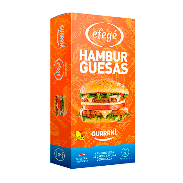 HAMBURGUESA EFEGE CARNE 6 UN