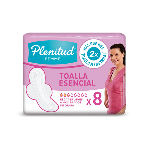 Foto TOALLA ESENCIAL FEMME PLENITUD 8UNID de