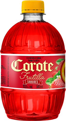 Foto COCTEL SABOR FRUTILLA COROTE 500ML PET de