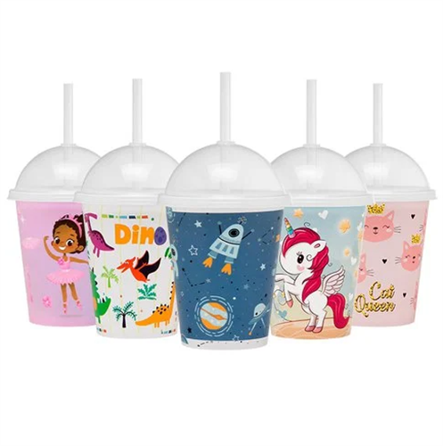Foto VASO SHAKE C/PAJITA DIS INF 360ML JAGUAR REF 4195 de