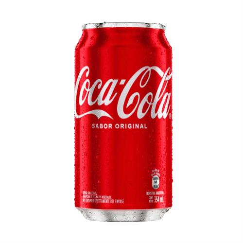 Foto GASEOSA COCA COLA LATA 330 CC DESCARTABLE de